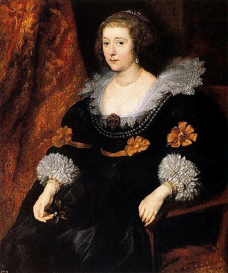 Anthony Van Dyck Portrait Amalies zu Solms Braunfels